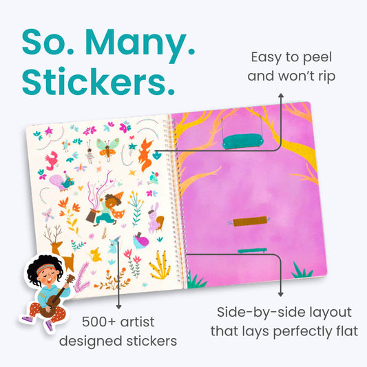 Into the Forest Sticker Book