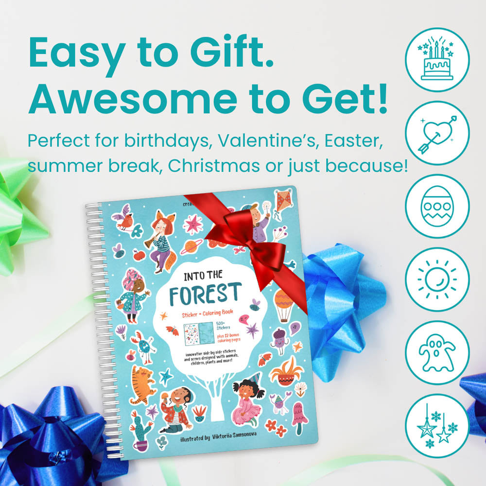 Into the Forest Sticker Book