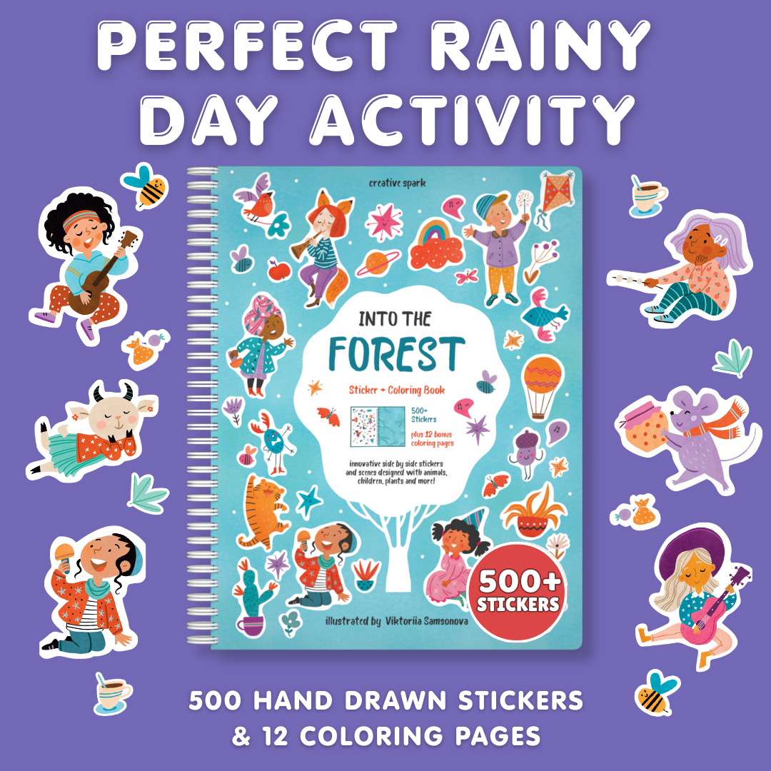 Into the Forest Sticker Book
