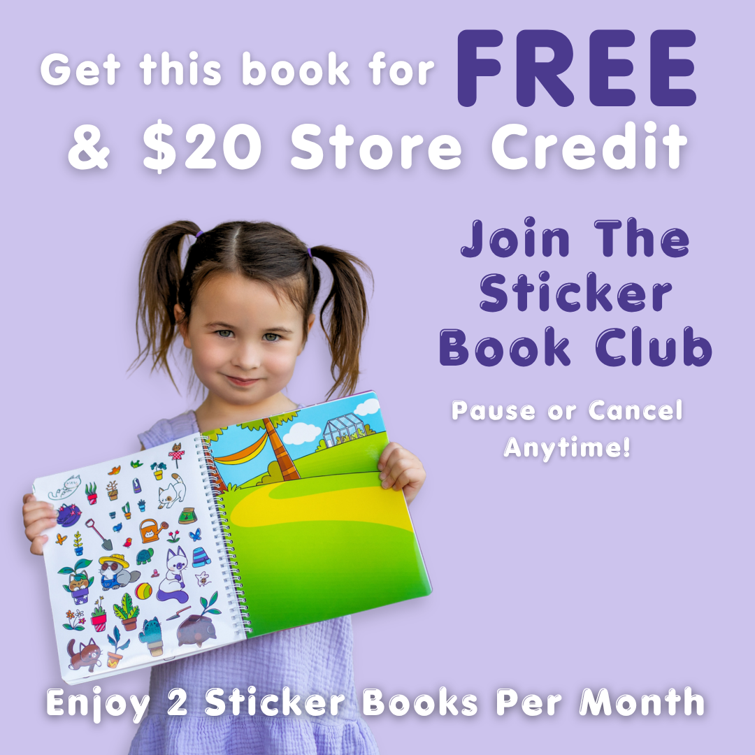 Land of Cats Sticker Book