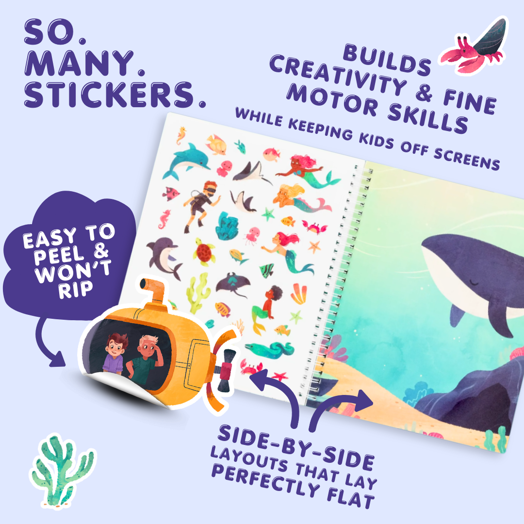 Mermaids Sticker Book