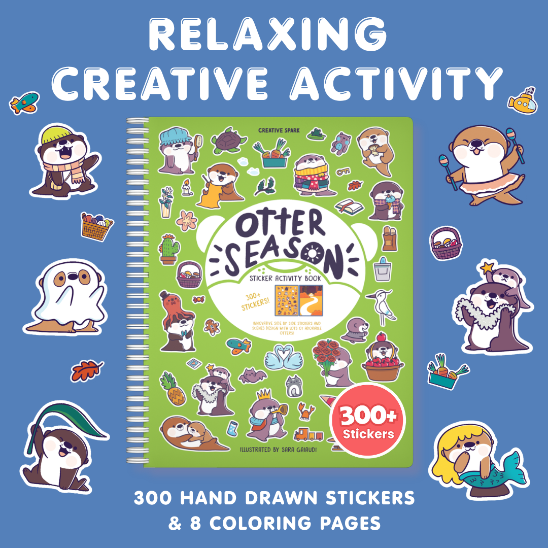 Otter Season Sticker Book