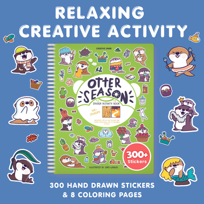 Otter Season Sticker Book