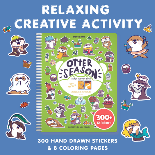 Otter Season Sticker Book