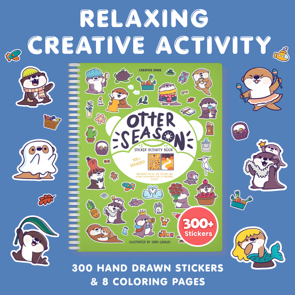 Otter Season Sticker Book