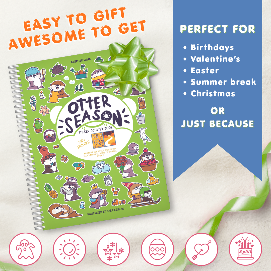 Otter Season Sticker Book