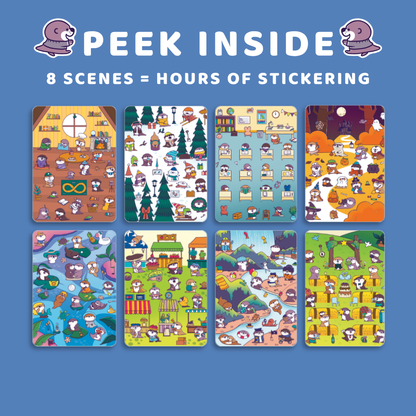 Otter Season Sticker Book