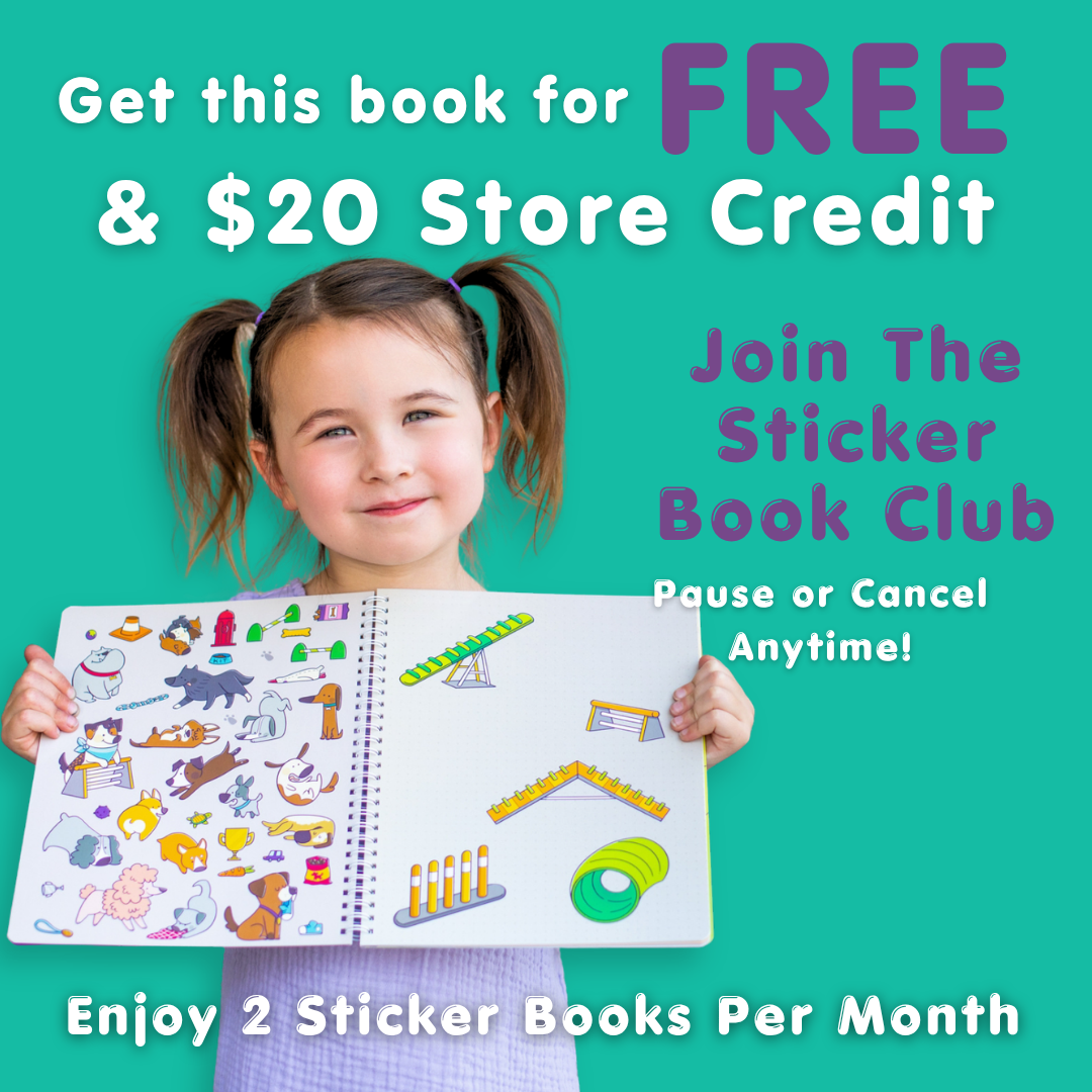 A Pawsome Day Sticker Book
