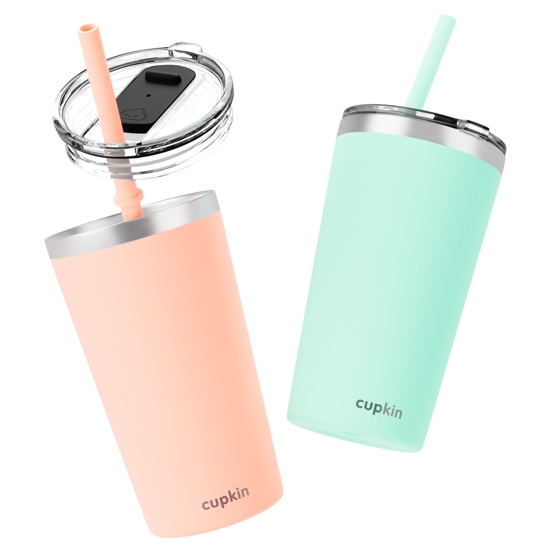 Teal / Peach