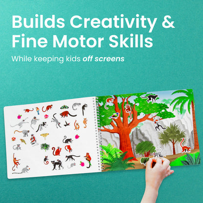 Primates Sticker Book