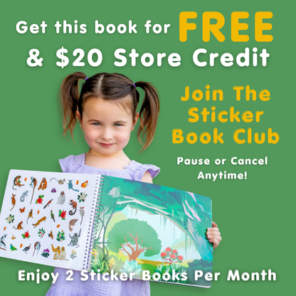 Primates Sticker Book