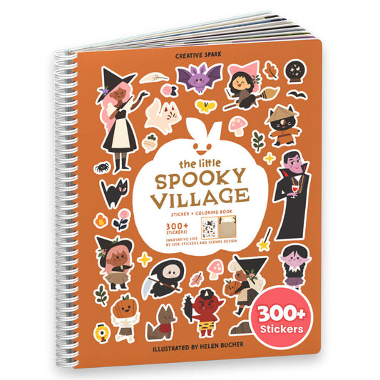 Spooky Village Halloween Sticker Book