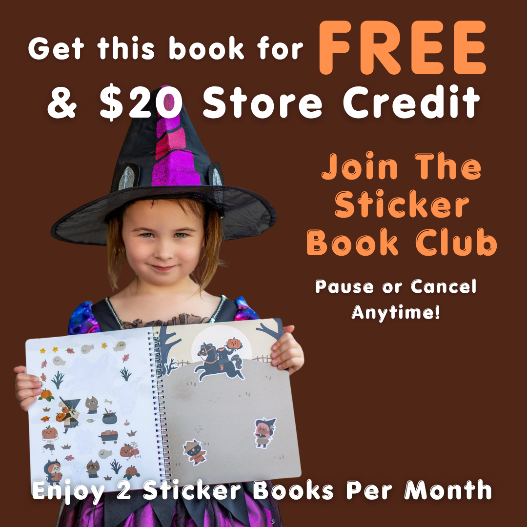 Spooky Village Halloween Sticker Book