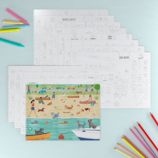 Hello Dogs Sticker Book
