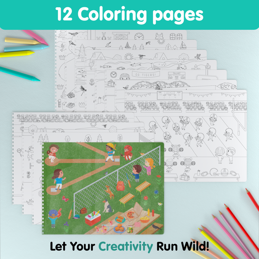All Kinds of Sports Sticker Book