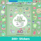 Cute Froggies Sticker Book