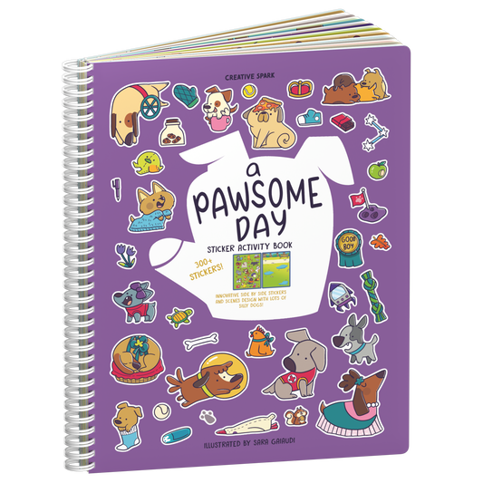 A Pawsome Day Sticker Book