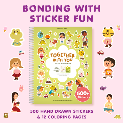 Together With You Sticker Book