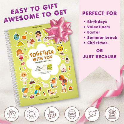 Together With You Sticker Book
