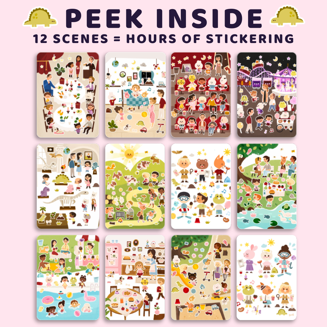 Together With You Sticker Book