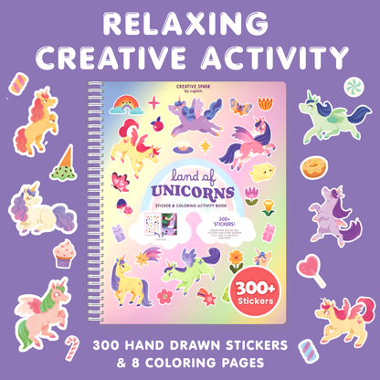 Land of Unicorns Sticker Book