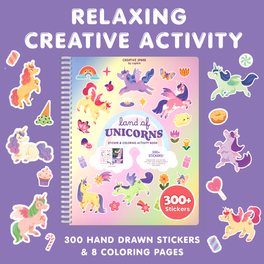 Land of Unicorns Sticker Book