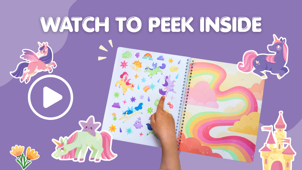 Land of Unicorns Sticker Book