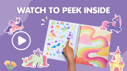 Land of Unicorns Sticker Book
