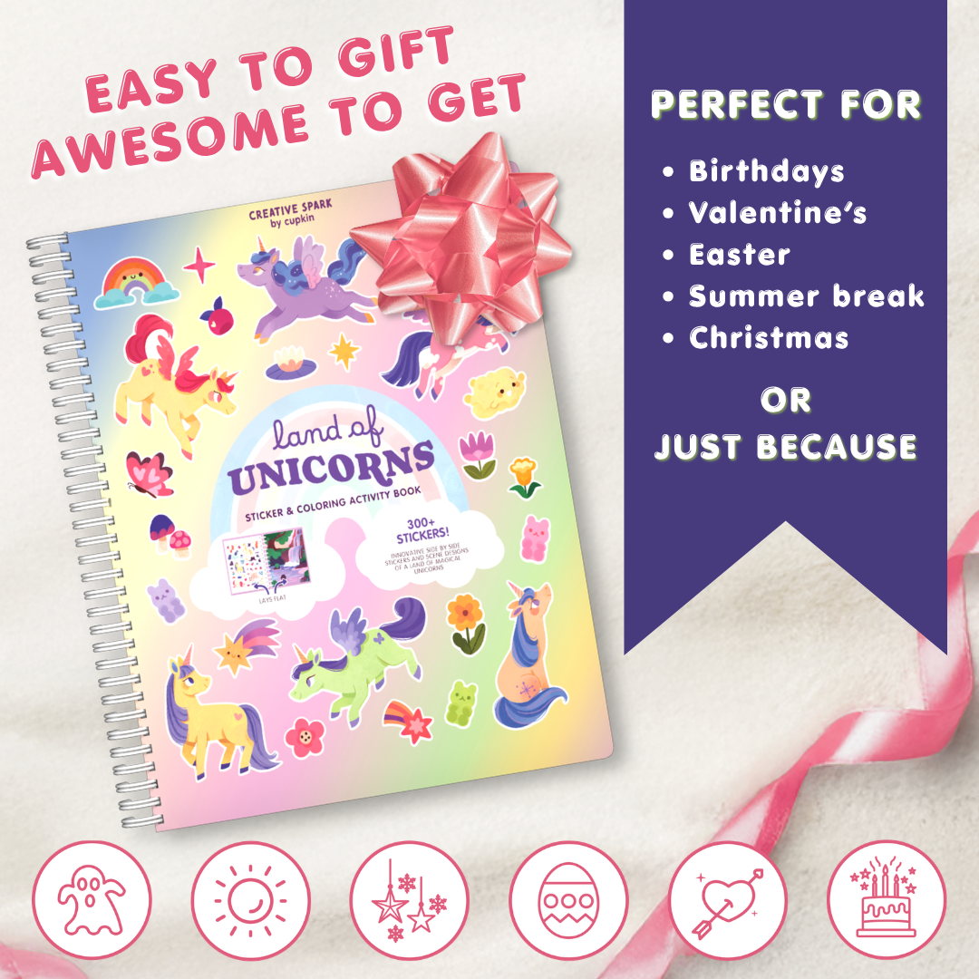 Land of Unicorns Sticker Book