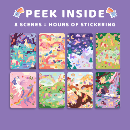 Land of Unicorns Sticker Book