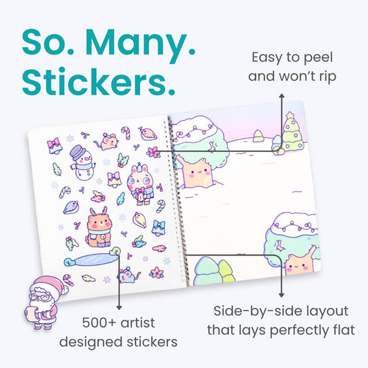 Christmas Sticker Book