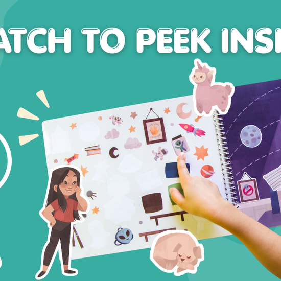 Rooms Sticker Book Preview