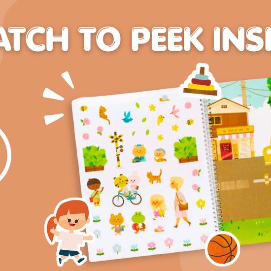 Let's Go To School Sticker Book Preview