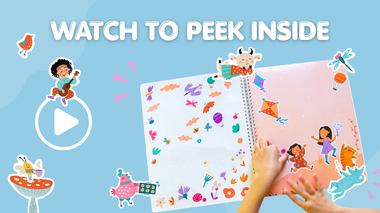 Into The Forest Sticker Book Preview