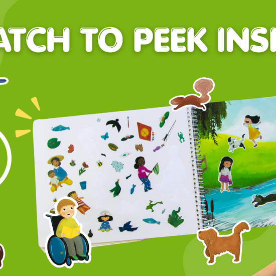 Play Outside Sticker Book Preview