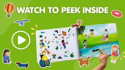 Play Outside Sticker Book Preview