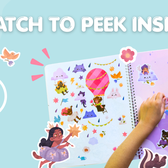 Princess Sticker Book Preview