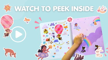 Princess Sticker Book Preview