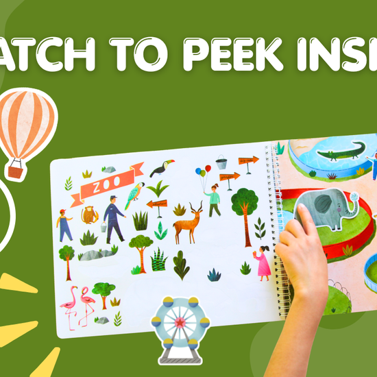 All Around Town Sticker Book Preview