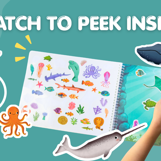 Deep Blue Sea Sticker Book Preview