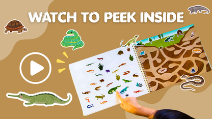 Reptiles Sticker Book