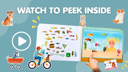 Hello Pets Sticker Book