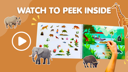 The Safari Sticker Book