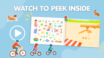 Fun with Grandpa Sticker Book