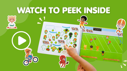 All Kinds of Sports Sticker Book
