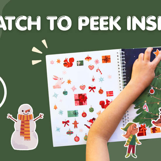 Holly Jolly Sticker Book Preview