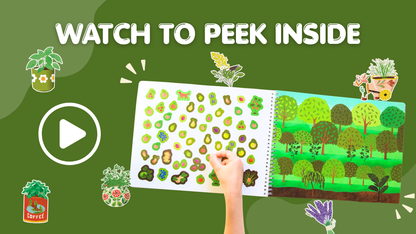 Plants Sticker Book