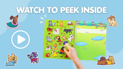 A Pawsome Day Sticker Book