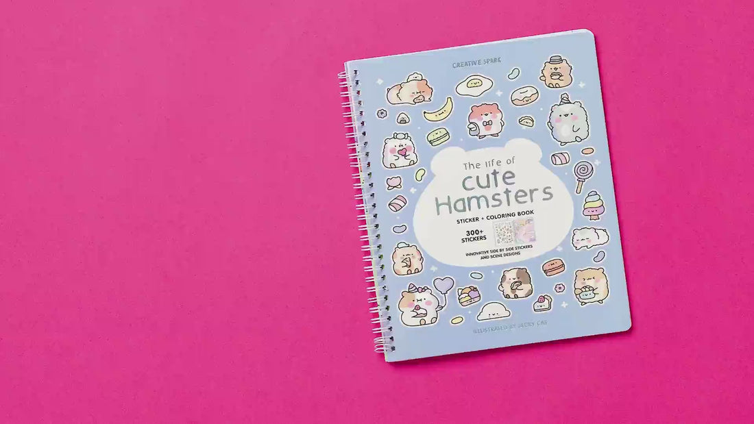 Hamsters Sticker Book Preview
