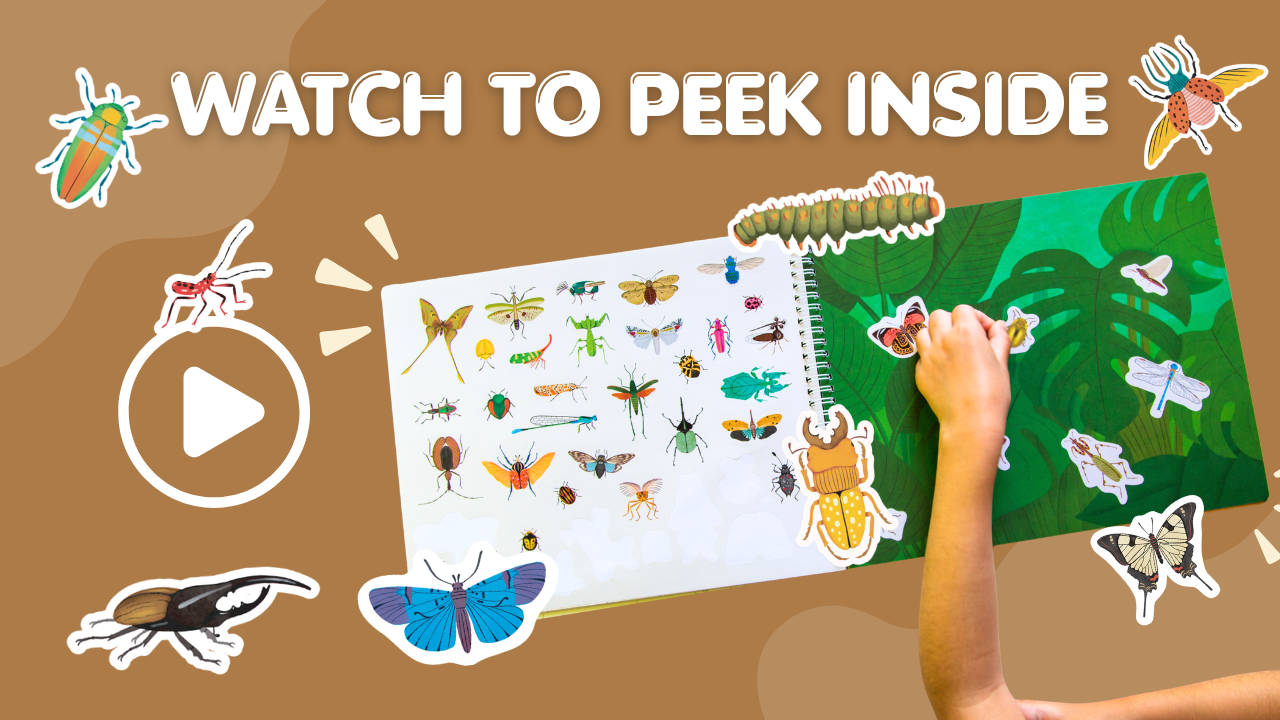 Bugs Sticker Book Preview